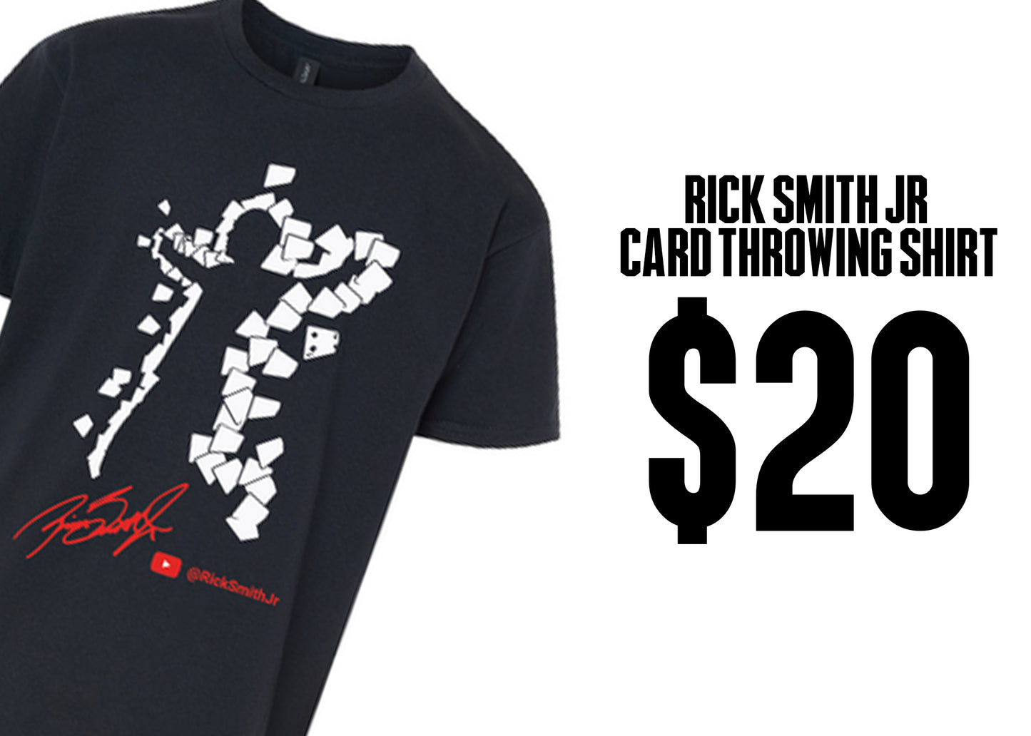 Human Target Card Throwing T-Shirt